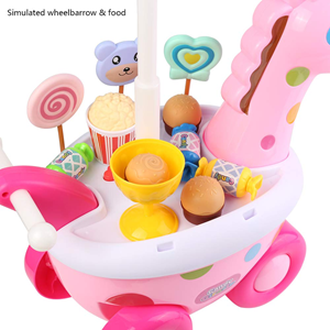 اسباب بازی نوزادی ماشین برقی آب نبات بستنی فروشی مدل زرافه Candy Ice Cream Car _اسباب بازی نوزادی